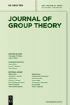 JOURNAL OF GROUP THEORY封面